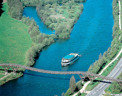Altmühltal - Essing Holzbrücke - Bildquelle: Tourismusverbandes Naturpark Altmühltal