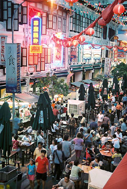 Singapur - Food Street  - Bildquelle: Singapore Tourist Board 