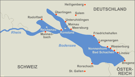 Insel Mainau Karte Bodensee | Ungarn Karte
