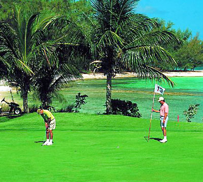 Sporturlaub - Golfen auf den Bahamas  Bahamas Tourist Office