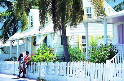 Eleuthera - Typische Holzhuser  Bahamas Tourist Office
